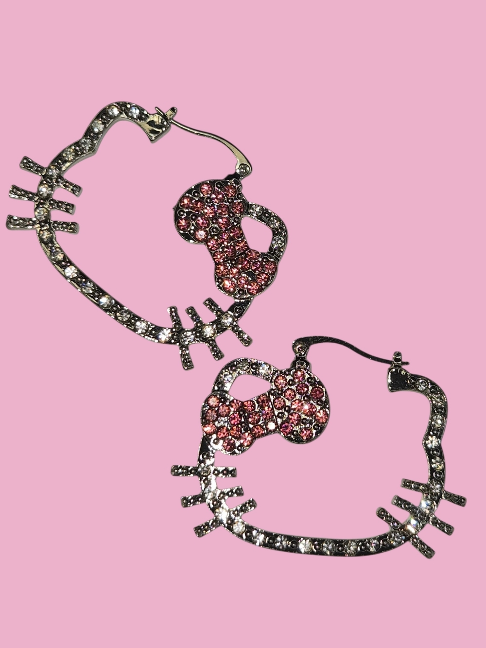 HELLO KITTY HOOP EARRINGS